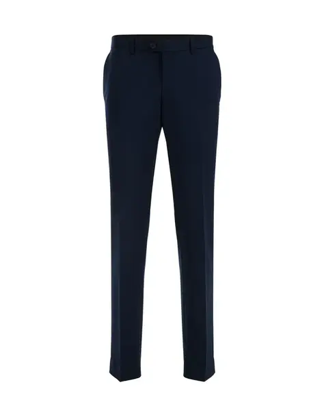 WE Fashion Nohavice  tmavomodrá