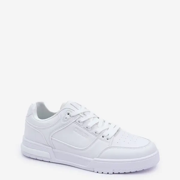 BIG STAR SHOES Pánské Tenisky Z Eko Kůže Big Star OO174003 Bílé