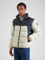 NAPAPIJRI Zimná bunda 'A-MOLVENO'  námornícka modrá / sivobéžová