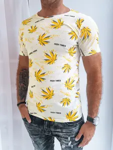 Bílé pánské tričko s potiskem Dstreet