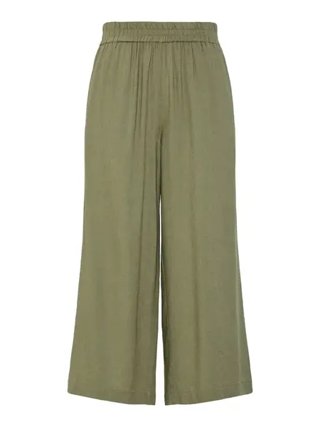 PIECES Nohavice 'PCPia'  olivová