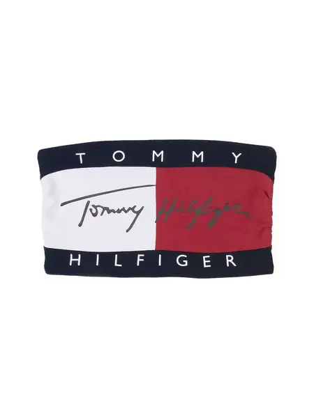 Tommy Hilfiger Underwear Podprsenka 'Heritage'  námornícka modrá / červená / čierna / biela
