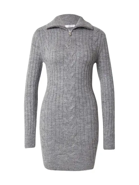 ABOUT YOU Pletené šaty 'Monique'  sivá