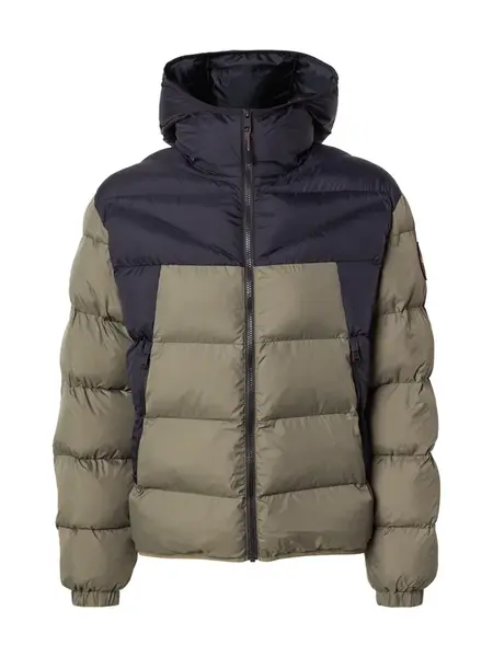 NAPAPIJRI Zimná bunda 'Molveno'  námornícka modrá / olivová