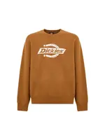DICKIES Sveter 'Ruston'  karamelová / biela