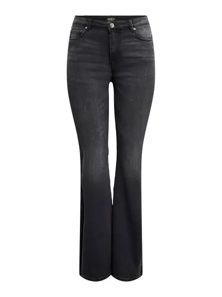 ONLY Džínsy 'ONLHELLA'  čierna melírovaná
