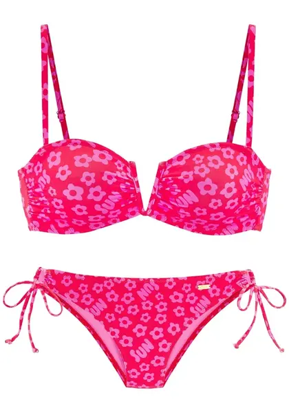 BUFFALO Bikiny  svetloružová / tmavoružová