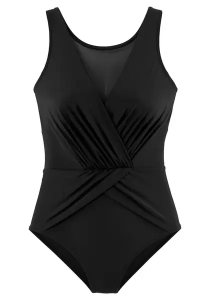 LASCANA Jednodielne plavky  čierna