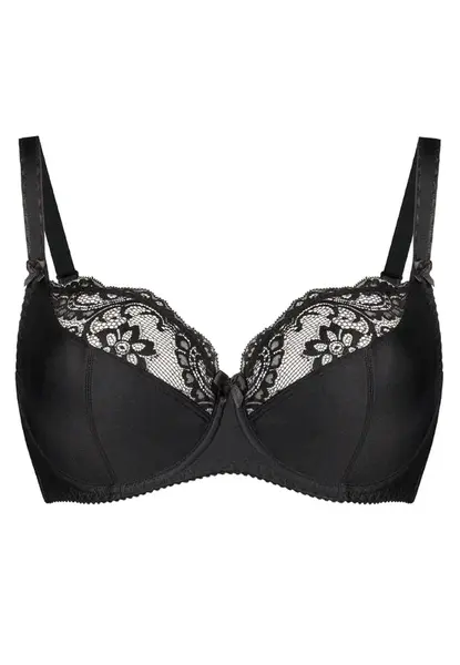 TEYLI Zmenšujúca podprsenka  čierna