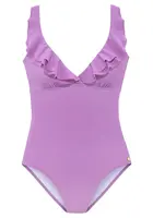 LASCANA Jednodielne plavky  svetlofialová