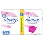 Always Nočné hygienické vložky Ultra Sensitive Night Duo 14 ks