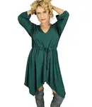 Pri Beautiful loose mini asymmetrical glitter dress OPALINA