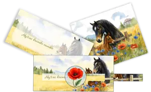 Set obálka vysouvací + čistící utěrka na brýle