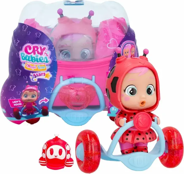 IMC Toys Cry Babies - Magic Tears Stars domček Lady