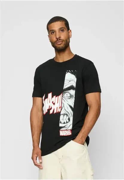 Černé tričko Angry Hulk