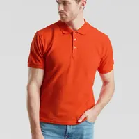 Pomarańczowa koszulka męska Iconic Polo 6304400 Friut of the Loom