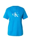 Calvin Klein Jeans Tričko  modrá / biela