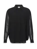 Calvin Klein Blúzka  čierna