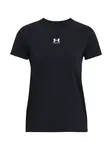 UNDER ARMOUR Funkčné tričko  čierna / biela