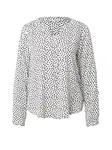ZABAIONE Blúzka 'Annabelle'  čierna / biela