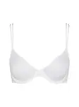 Calvin Klein Underwear Podprsenka 'Sheer Marquisette'  biela