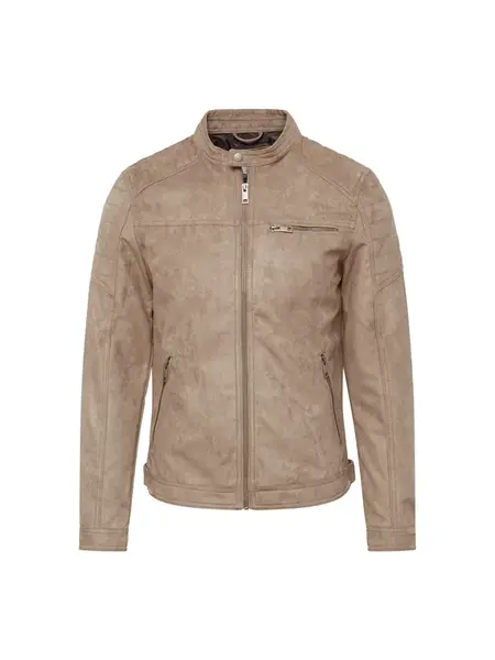 JACK & JONES Prechodná bunda 'JCORocky'  svetlohnedá