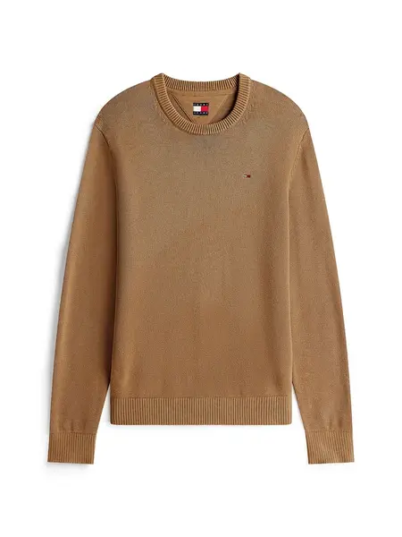 Tommy Jeans Sveter 'Ess'  hnedá