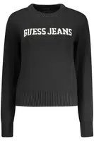 GUESS JEANS WOMEN'S BLACK SWEATER