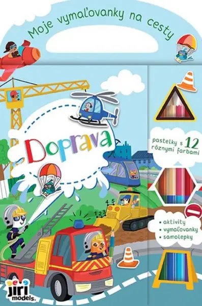 Moje maľovanky na cesty Doprava