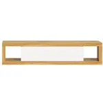 MID.YOU NÍZKÁ KOMODA, bílá, dub wotan, 180/39/30 cm