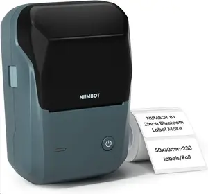 Niimbot Smart B1 1AC12121602 tlačiareň štítkov, modrá + role etikiet