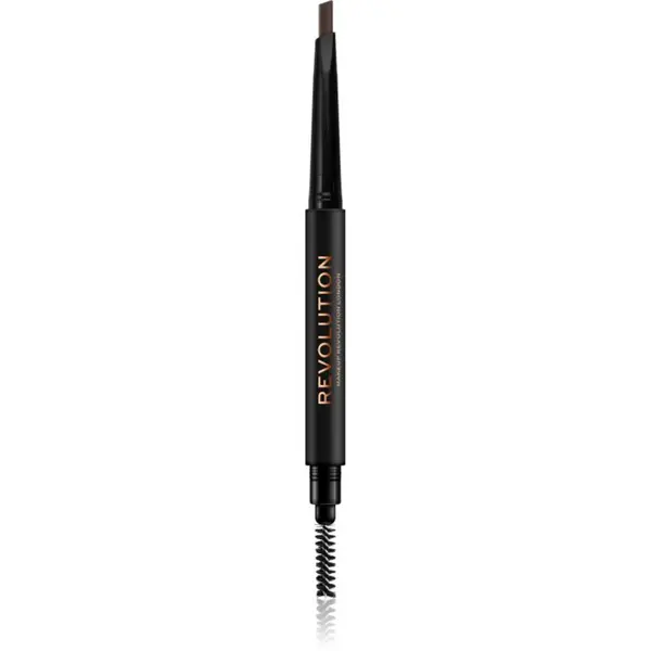 Revolution Duo Brow Definer precízna ceruzka na obočie odtieň Light Brown 0.25 g
