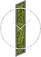AMS Design Nástěnné hodiny s přírodním mechem 9605