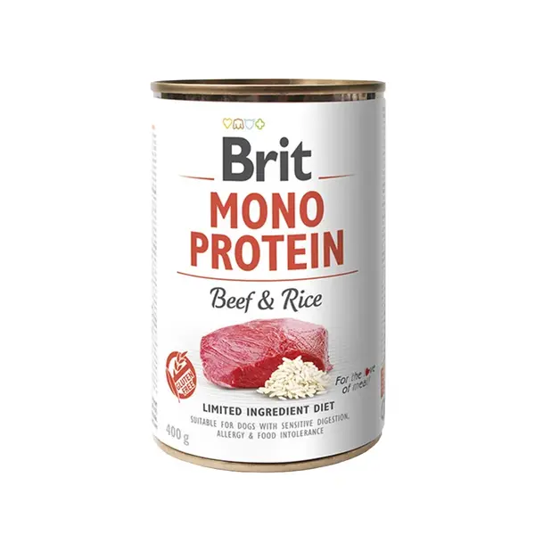 Brit Mono Protein Beef & Rice 400 g