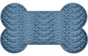 Flamingo Lick Pad M - modrý