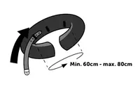 Flamingo límec Velikost XL: 60-80 cm