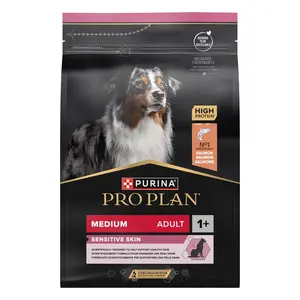 Purina Pro Plan Adult Medium Sensitive Skin Optiderma 3 kg