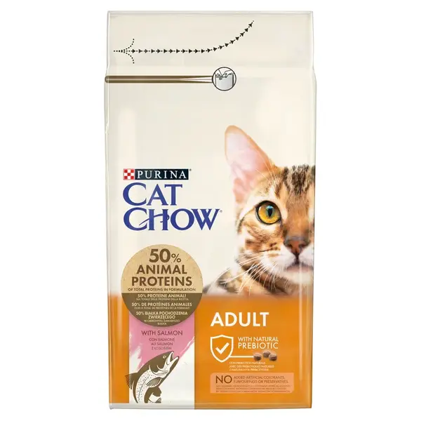 Cat Chow Adult s lososom 1,5 kg