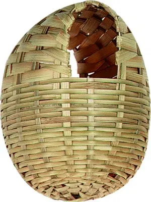 Flamingo vtáčie hniezdo s krytom 14 x 17 cm