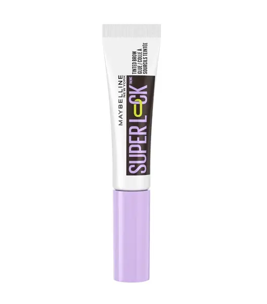 Maybelline Super Lock Brow Glue Black gel na obočí 8 g
