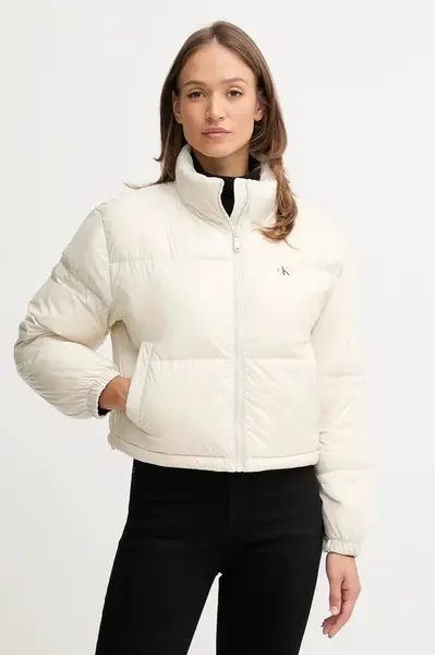 Péřová bunda Calvin Klein Jeans