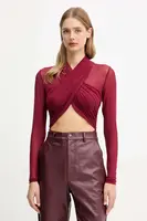 Body Bardot dámské, vínová barva, 60050TB