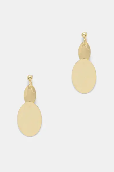 Náušnice zo striebra pozlátené 18k zlatom Answear.LAB