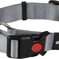 Flamingo Ziggi obojek - šedý 1 cm x 20-35 cm