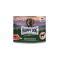 Happy Dog Sensible Pure Montana - konzerva, koňské maso 24 x 200 g