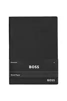 Zápisník BOSS Essential Black A5 černá barva