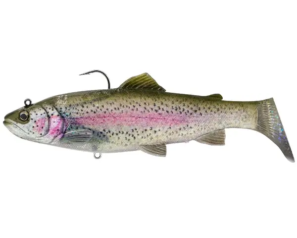 Savage gear gumová nástraha 3d trout shad clear rainbow trout - 17 cm 90 g