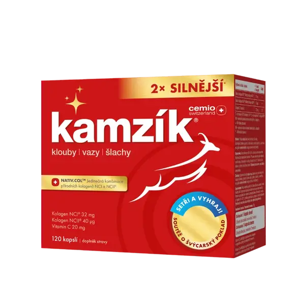 Cemio Kamzík®, 120 kapslí, soutěžní balení