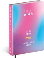 Školní diář Růžový 2025-2026