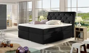Boxspring Balvin Rozměr: 140 x 200 cm, látka: Soft 11